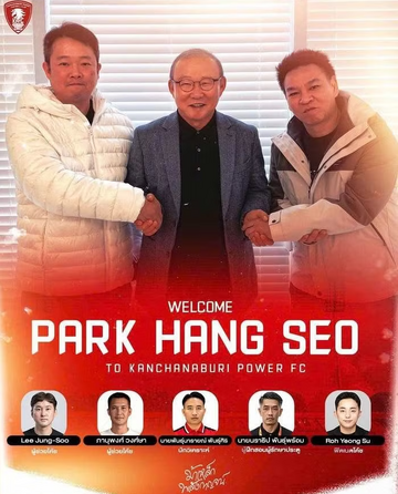 Thầy Park bất ngờ tái xuất cùng bóng đá Thái Lan