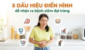 5 dấu hiệu điển hình dễ nhận ra bệnh viêm đại tràng