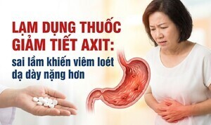 Lạm dụng thuốc giảm tiết axit sai lầm khiến viêm loét dạ dày nặng hơn