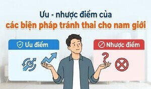 Ưu - nhược điểm của các biện pháp tránh thai cho nam giới