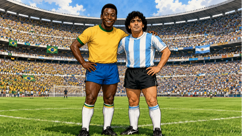 Vì sao Pele và Maradona sẽ được vinh danh trong lễ khai mạc World Cup 2026 trên sân Azteca?
