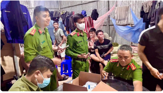 Công an Đà Nẵng bất ngờ kiểm tra lán trại công trình, cơ sở lưu trú phát hiện nhiều người dương tính với ma tuý
