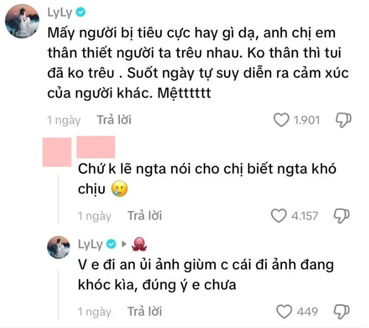 LyLy “Thỏ ơi” nhận nhiều “gạch đá” từ dân mạng vì dồn bạn diễn vào thế bí, đặt câu hỏi kém duyên