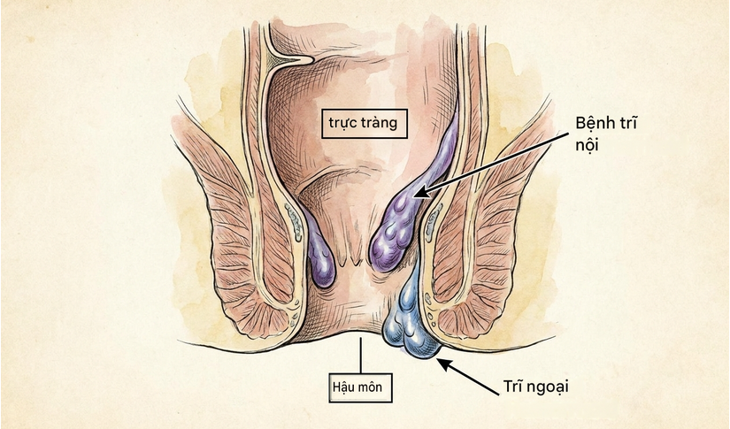 Sa nghẹt và hoại tử búi trĩ: cái giá của sự chịu đựng, giấu bệnh trĩ