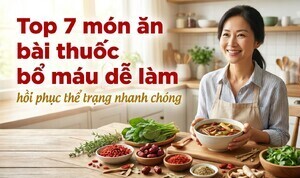 Top 7 món ăn bài thuốc bổ máu dễ làm: hồi phục thể trạng nhanh chóng