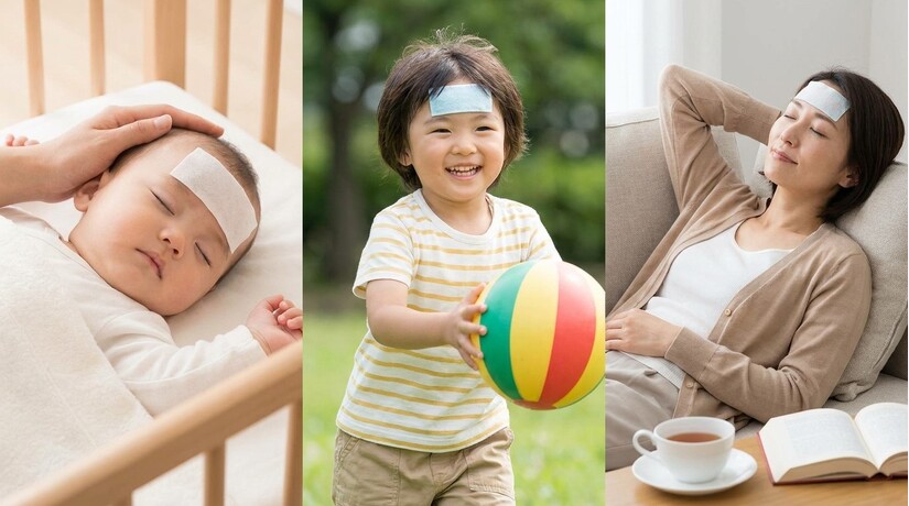Miếng dán hạ sốt: dùng trong trường hợp nào và hiệu quả ra sao?