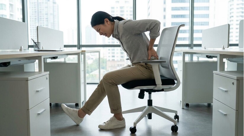 Đau cột sống khiến bạn không ngồi được? hướng dẫn cách điều trị