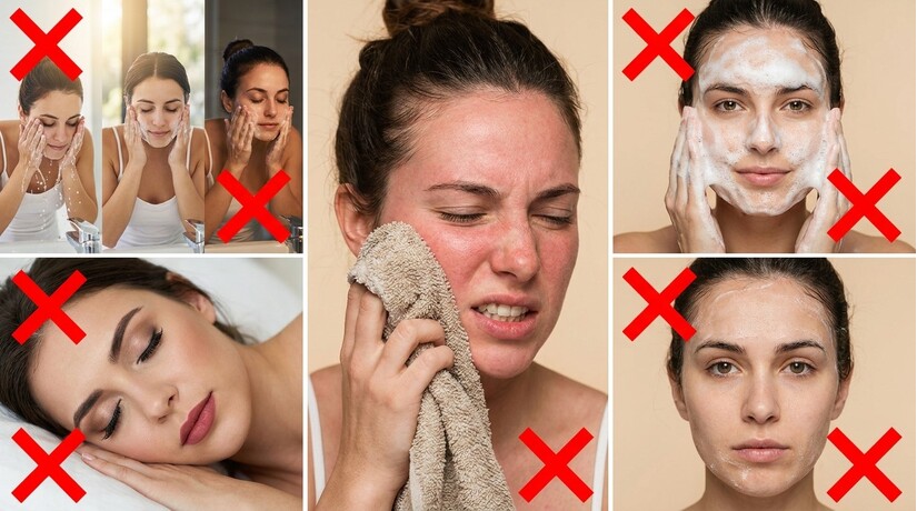 Sai lầm kinh điển của nàng da nhờn khi rửa mặt