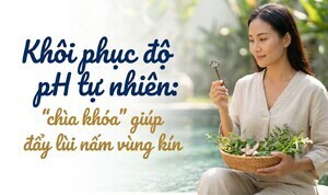 Khôi phục độ pH tự nhiên: 
