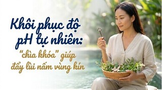 Khôi phục độ pH tự nhiên: 