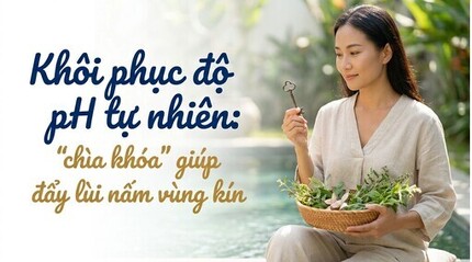 Khôi phục độ pH tự nhiên: 