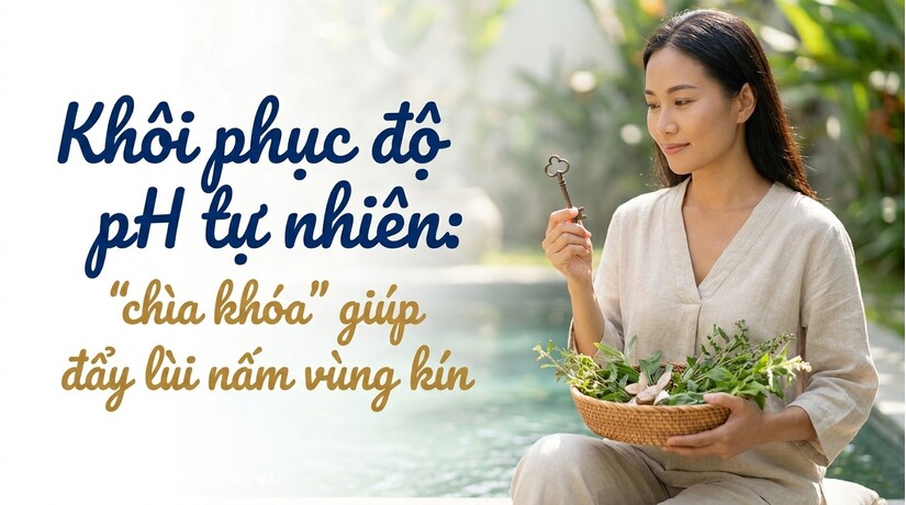 Khôi phục độ pH tự nhiên: "chìa khóa" giúp đẩy lùi nấm vùng kín