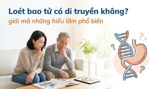 Loét bao tử có di truyền không? Giải mã những hiểu lầm phổ biến