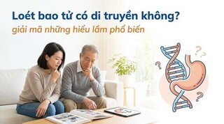 Loét bao tử có di truyền không? Giải mã những hiểu lầm phổ biến