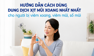 Hướng dẫn cách dùng Dung dịch Xịt Mũi Xoang Nhất Nhất