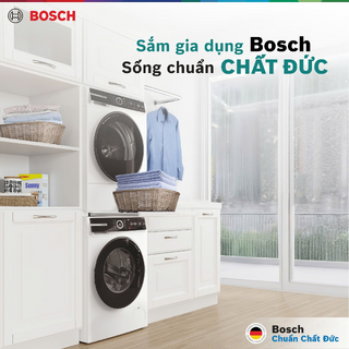 5 băn khoăn thường gặp trước khi mua máy giặt và máy sấy Bosch