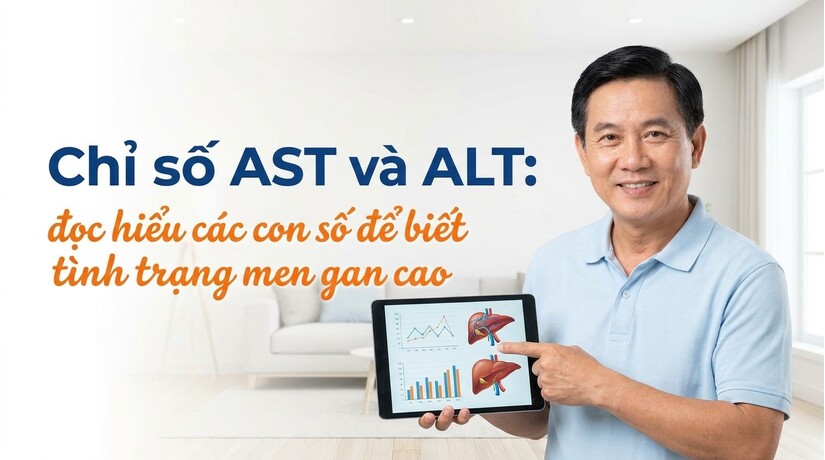 Chỉ số AST và ALT: đọc hiểu các con số để biết tình trạng men gan cao
