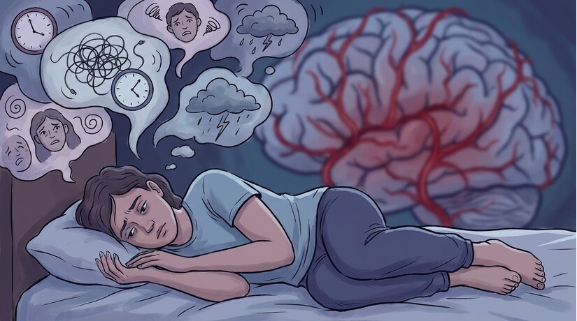 Ngủ không sâu giấc hay nằm mơ: dấu hiệu cảnh báo thiếu máu não