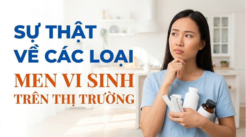 Sự thật về các loại men vi sinh trên thị trường