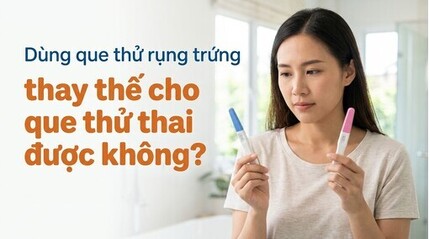Dùng que thử rụng trứng thay thế cho que thử thai được không?