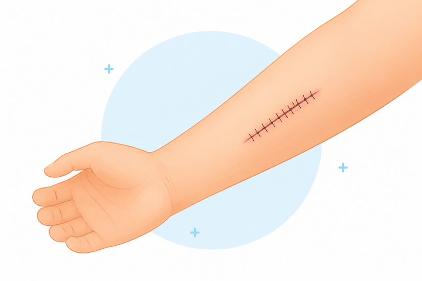 Giải mã nỗi lo: vết thương khâu bao lâu thì lành?