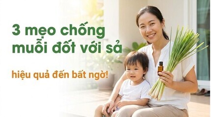3 mẹo chống muỗi đốt với sả: hiệu quả đến bất ngờ!
