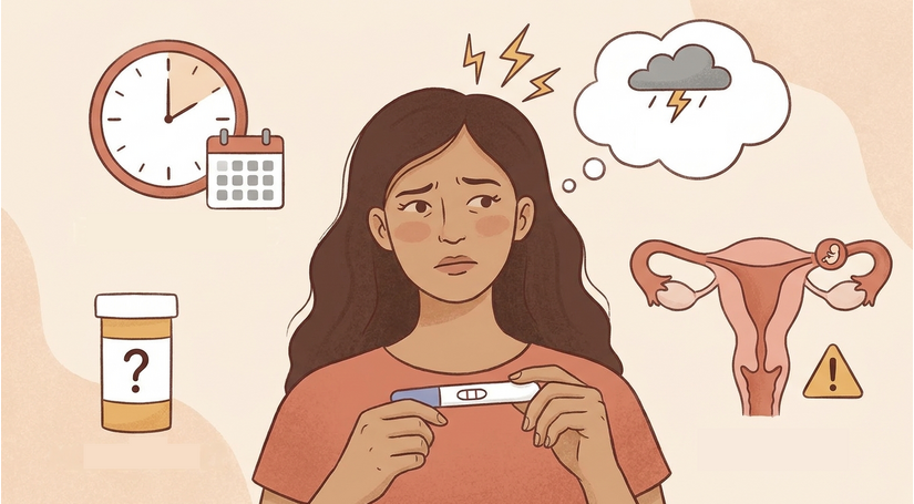Que thử thai 1 vạch nhưng cơ thể lại khác lạ – có nên thử lại?