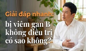 Giải đáp nhanh: bị viêm gan B không điều trị có sao không?