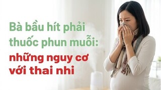 Bà bầu hít phải thuốc phun muỗi: những nguy cơ với thai nhi