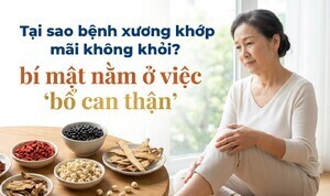Tại sao bệnh xương khớp mãi không khỏi? bí mật nằm ở 