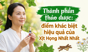 Thành phần thảo dược: điểm khác biệt hiệu quả của Xịt Họng Nhất Nhất