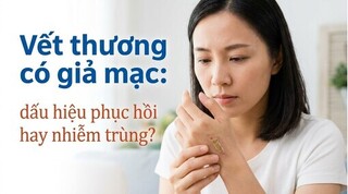 Vết thương có giả mạc: dấu hiệu phục hồi hay nhiễm trùng?