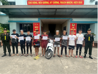 Bắt giữ 9 thanh thiếu niên mang hung khí, hẹn nhau giải quyết mâu thuẫn