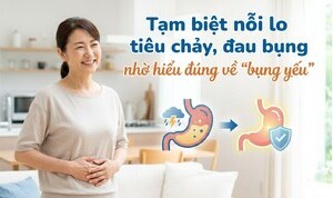 Tạm biệt nỗi lo tiêu chảy, đau bụng nhờ hiểu đúng về 