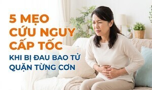 5 mẹo cứu nguy cấp tốc khi bị đau bao tử quặn từng cơn