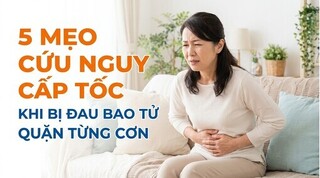 5 mẹo cứu nguy cấp tốc khi bị đau bao tử quặn từng cơn