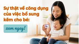 Sự thật về công dụng của việc bổ sung kẽm cho bé: xem ngay!