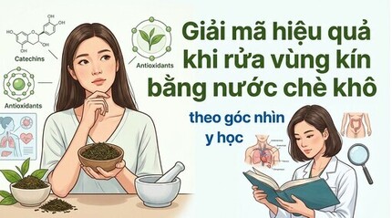 Giải mã hiệu quả khi rửa vùng kín bằng nước chè khô theo y học