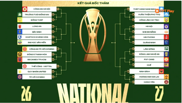 Bốc thăm Cúp Quốc gia 2026/2027: CLB CAHN dễ thở, Hà Nội FC đối mặt nhánh khó