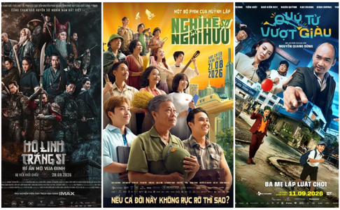 Phim Việt đua nhau “đổ bộ” dịp Quốc khánh 2/9: Cuộc cạnh tranh bất ngờ ở phòng vé