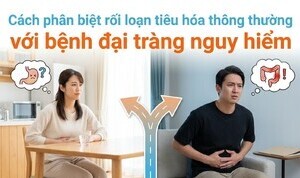 Cách phân biệt rối loạn tiêu hóa thông thường với bệnh đại tràng