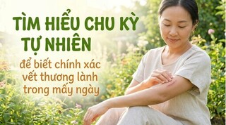 Tìm hiểu chu kỳ để biết chính xác vết thương lành trong mấy ngày