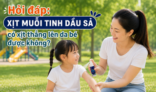 Hỏi đáp: xịt muỗi tinh dầu sả có xịt thẳng lên da bé được không?