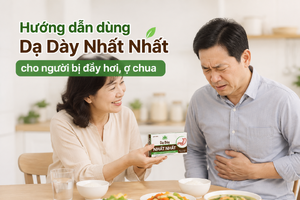 Hướng dẫn dùng Dạ Dày Nhất Nhất cho người bị đầy hơi, ợ chua