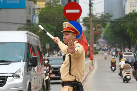 Phân luồng giao thông phục vụ trận chung kết bóng đá Việt Nam - Thái Lan
