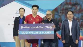 Đình Bắc nhận cú đúp danh hiệu ASEAN Cup 2026