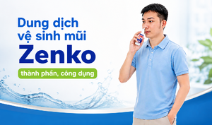 Dung dịch vệ sinh mũi Zenko: thành phần, công dụng