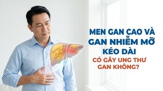Men gan cao và gan nhiễm mỡ kéo dài có gây ung thư gan không?