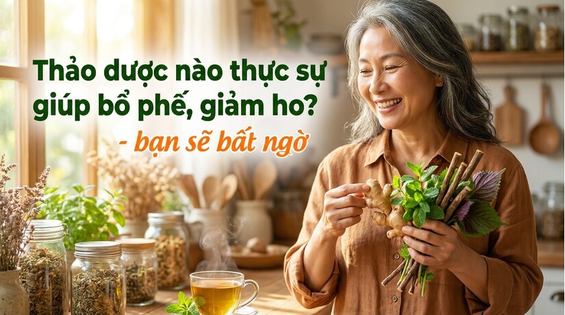 Thảo dược nào thực sự giúp bổ phế, giảm ho? - bạn sẽ bất ngờ