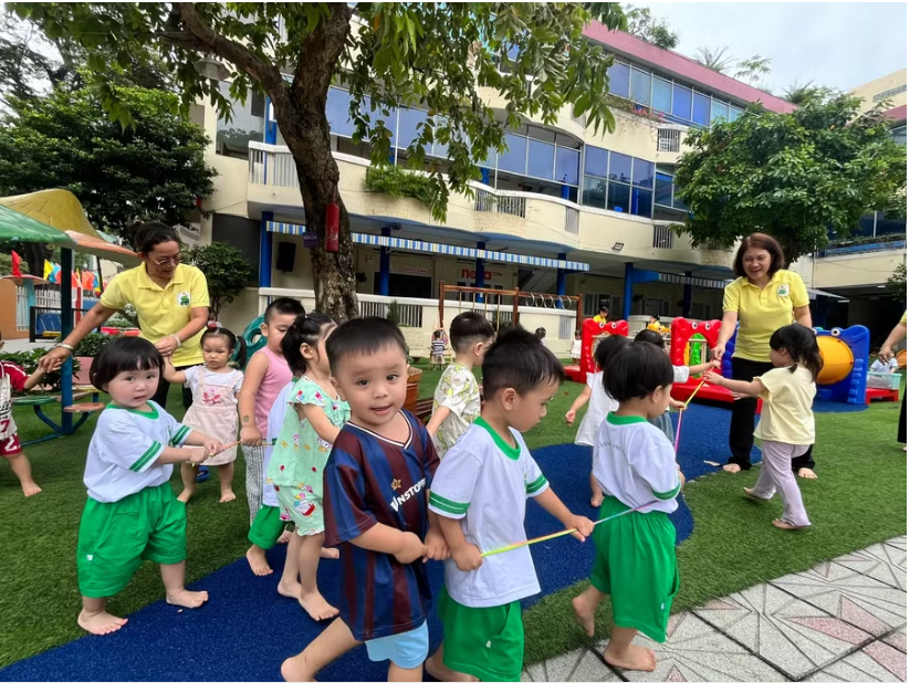 Ươm mầm tiếng Anh cho trẻ mầm non ở trường công TPHCM